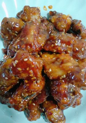 รูปของ ซี่โครงหมูกรอบเผ็ดเปรี้ยวหวาน#ปาร์ตี้ของว่าง