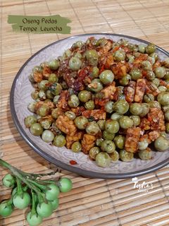 Foto resep 239. Oseng Pedas Tempe Leunca