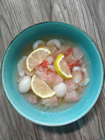 Easy Way Prepare Asinan rambutan jeruk bali the Delicious Can spoil the tongue