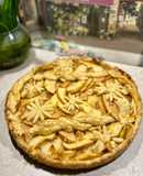 تارت سیب و ارده🍏🍎 Tahini Apple Tart