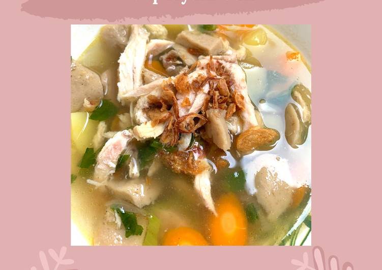 Resep Terbaik Sop Ayam Suir Sedap Nikmat