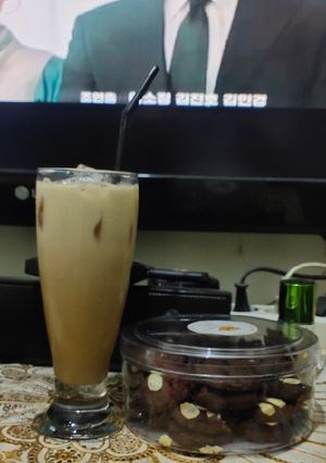 Foto resep Es kopi latte
