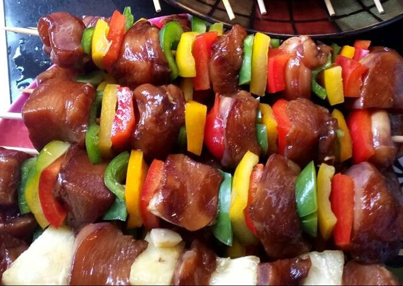 Chicken skewers - Mshikaki