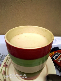 A picture of Cinnamon and Flaxseed Plant Based Milk.