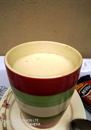 A picture of Cinnamon and Flaxseed Plant Based Milk.