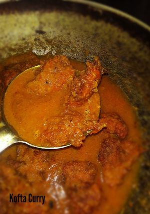 A picture of Kofta curry.