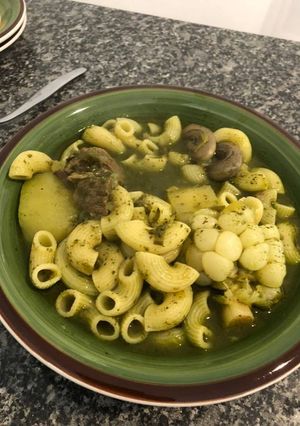 Una foto de Sopa menestron