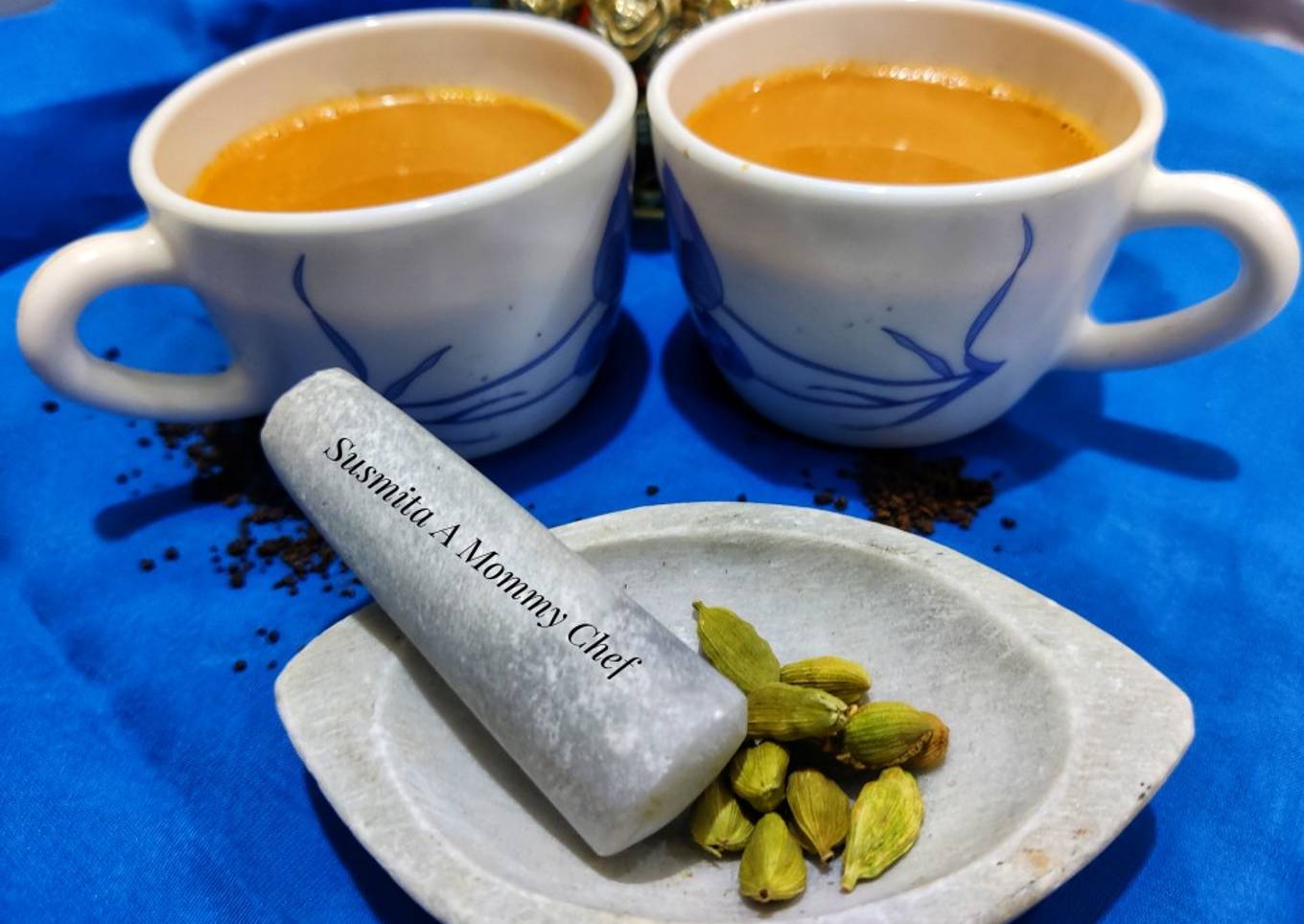 Cardamom tea (Elaichi chai)