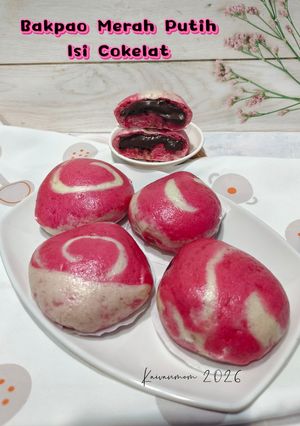 Foto resep Bakpao Merah Putih