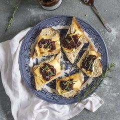 A picture of Our favourite Cheese on Toast.