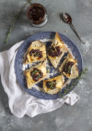 A picture of Our favourite Cheese on Toast.