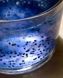 🌱 Nước Mát Mủ Trôm Hạt Chia Màu Hoa Đậu Biếc