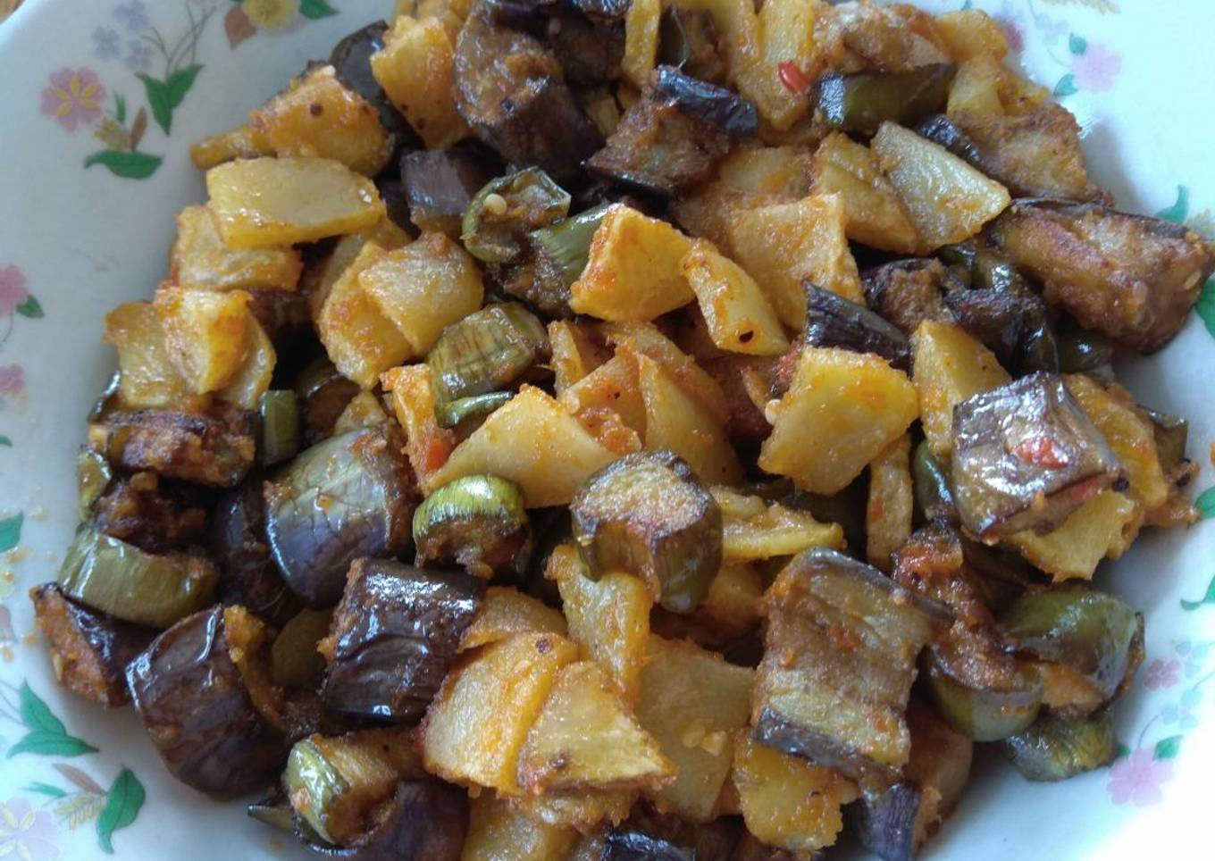 Balado Terong Kentang