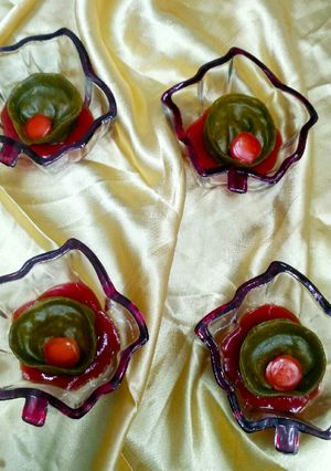 A picture of Veg cutlet momos.