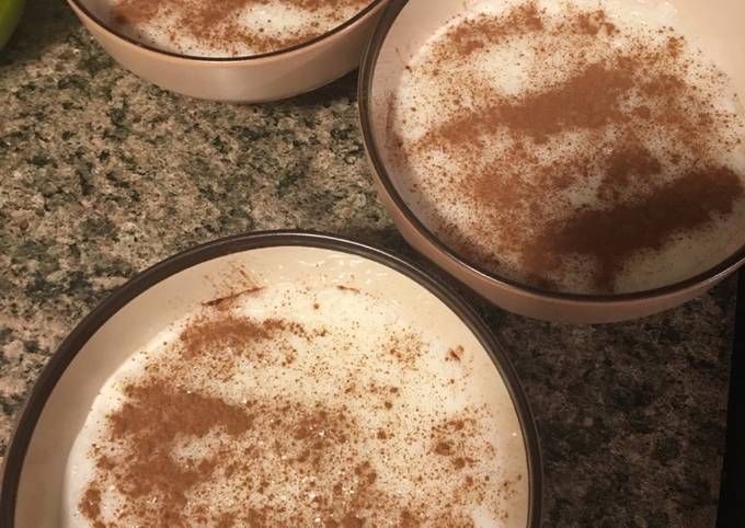 Steps to Prepare Gordon Ramsay Greek style rice pudding