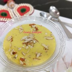 A picture of Kesari Oats dates Payasam.