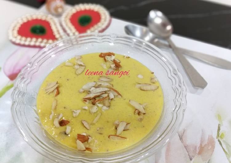 Recipe of Award-winning Kesari Oats dates Payasam