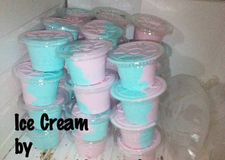 Langkah Mudah untuk Membuat Ice Cream Home Made 😋 Anti Gagal