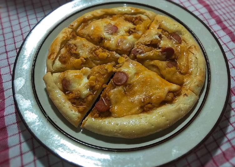 Pizza Homemade Tanpa Telur Tanpa Oven, dengan Panci Serbaguna