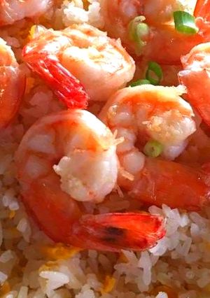 รูปของ ข้าวผัดไข่ใส่กุ้ง
