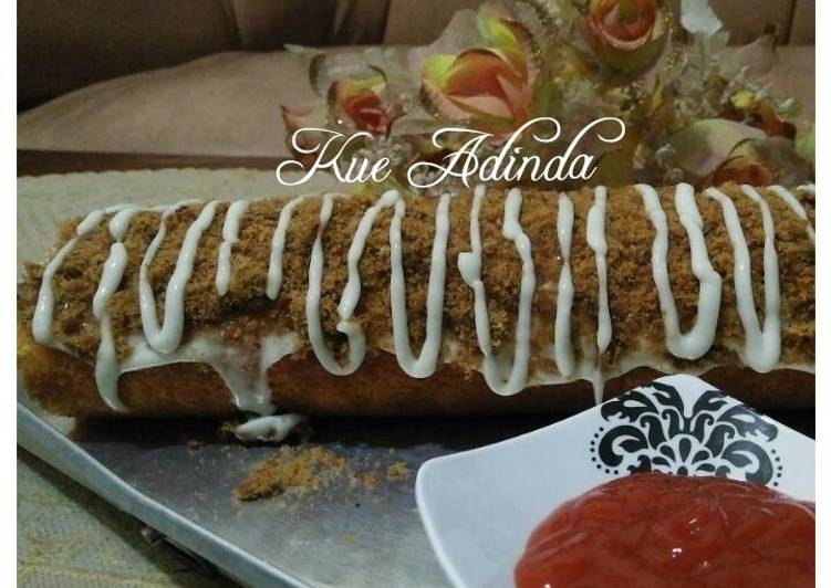 Bolu Gulung Abon Lentur Gampang Di Gulung