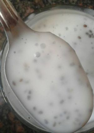 Una foto de Yogurt de chía