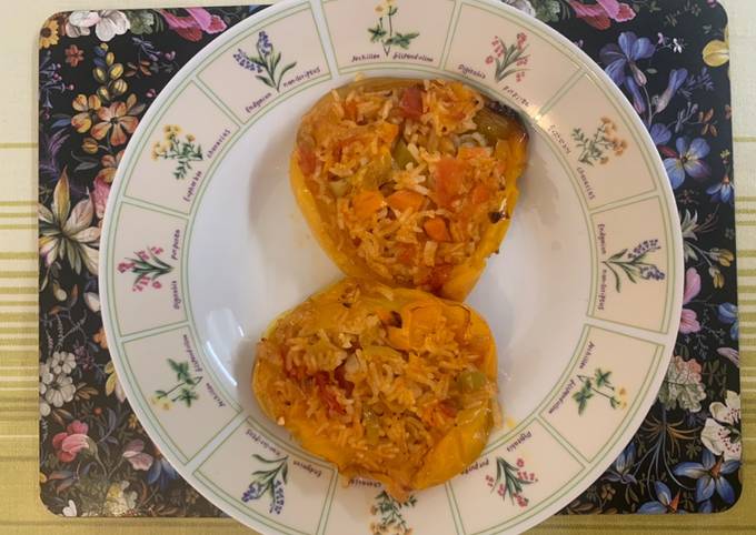 Speca t mbushur me oriz Peppers filled with rice Recipe by