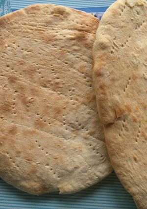 صورة لوصفة خبز التنور