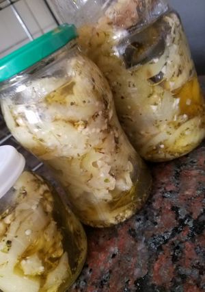Una foto de Berenjenas al escabeche 🍆