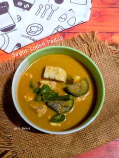 Foto resep 724. Sayur Lodeh Pedas Jawa (Terong Kacang Panjang Tahu Tempe)