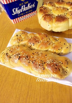 Braided bread ainihin hoton girkin