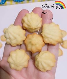 bánh quy từ lòng trắng trứng