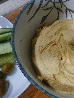 A picture of Easy fantastic hummus.
