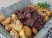 Una foto de carne guisada al clavo