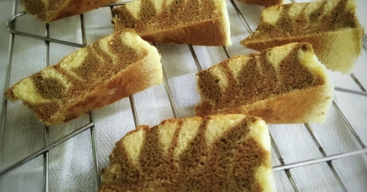 Resep Bolu Loreng Versi Chiffon Tahapan Lebih Simpel oleh mrs.rythma ...