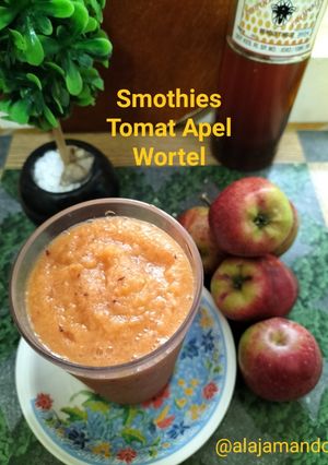 Foto resep Smothies Tomat Apel Wortel