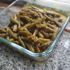 A picture of Curried French Beans.
