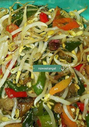 Foto resep Cah tauge ikan asin