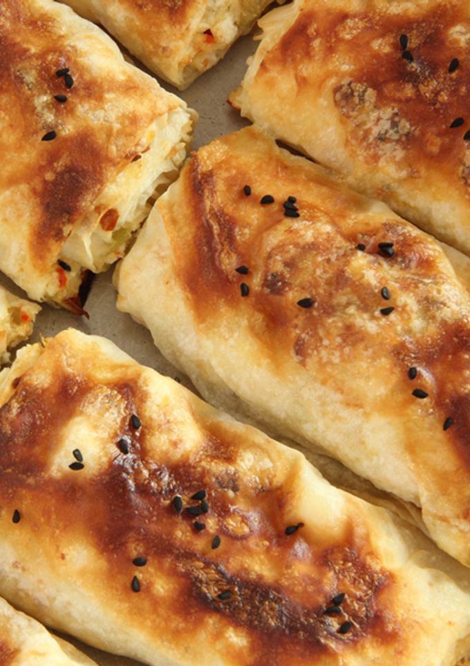 صورة لوصفة طريقة عمل البوريك بالجبنة