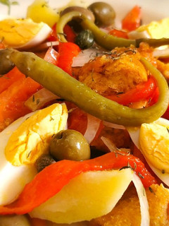 Una foto de Enciam de Patata ibicenca (Ensalada de Patata)
