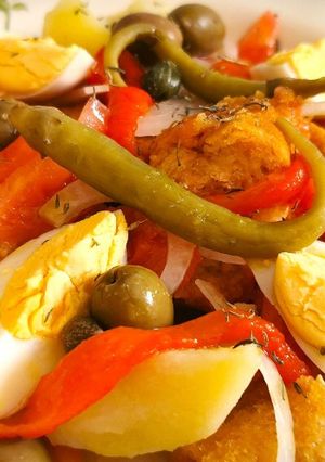 Foto principal de Enciam de Patata ibicenca (Ensalada de Patata)