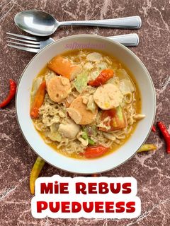 Foto resep Mie Rebus Puedueess