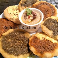 A picture of Manakish.