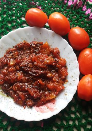 টমেটোর চাটনি(tomato chutney recipe in Bengali) রেসিপির প্রধান ছবি