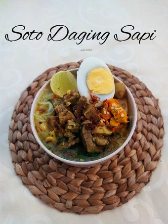 Langkah Mudah untuk Menyiapkan Resep Soto Daging Sapi yang Menggugah Selera Anti Ribet, Bikin Ngiler
