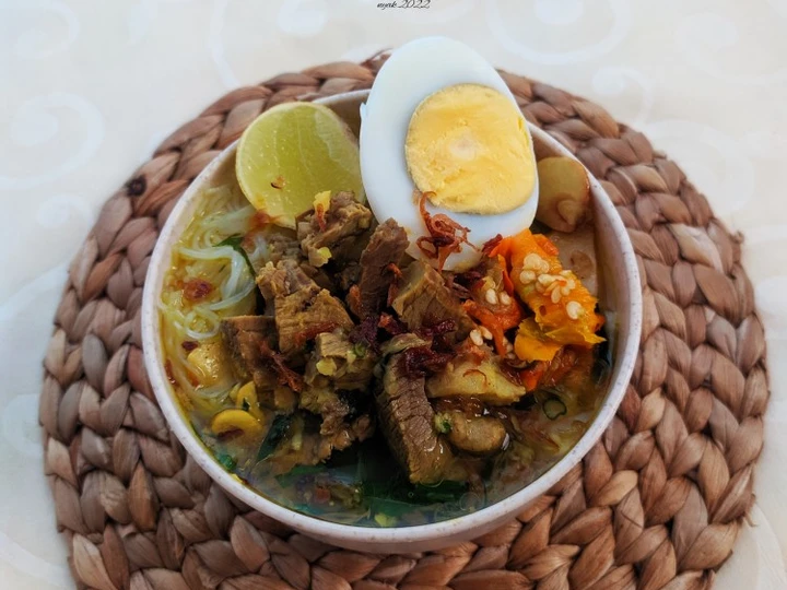 Langkah Mudah untuk Menyiapkan Resep Soto Daging Sapi yang Menggugah Selera Anti Ribet, Bikin Ngiler
