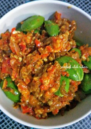 Foto resep Sambal ulek rebon