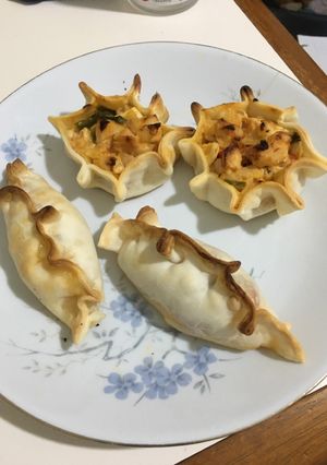 Una foto de Empanadas o canastitas de pollo muy jugosas