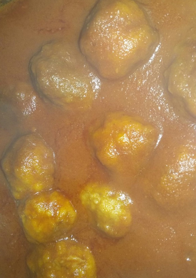 Una foto de Albóndigas con tomate #Recetasdefindemes