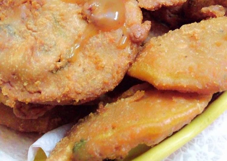 Recipe of Award-winning Achari potato pakora